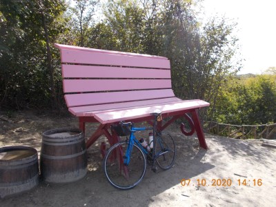 Big Bench 117 Camino Rosa su Bordeaux