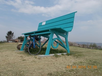 big bench 60 tonco turchese