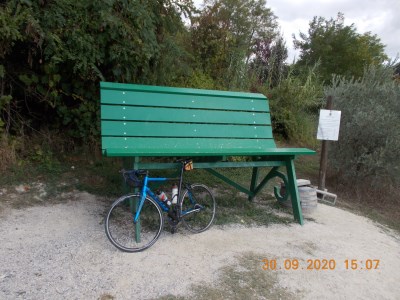 Big Bench 23 Neive Nuova Posizione Verde Smeraldo