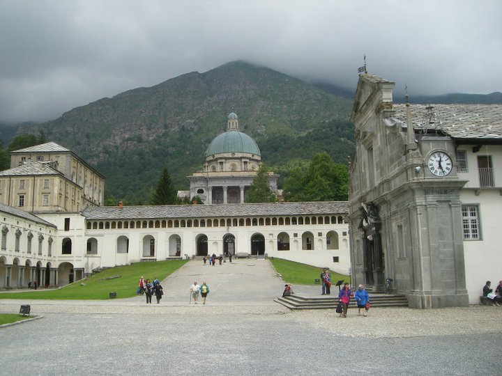 tre santuari in bicicletta Oropa