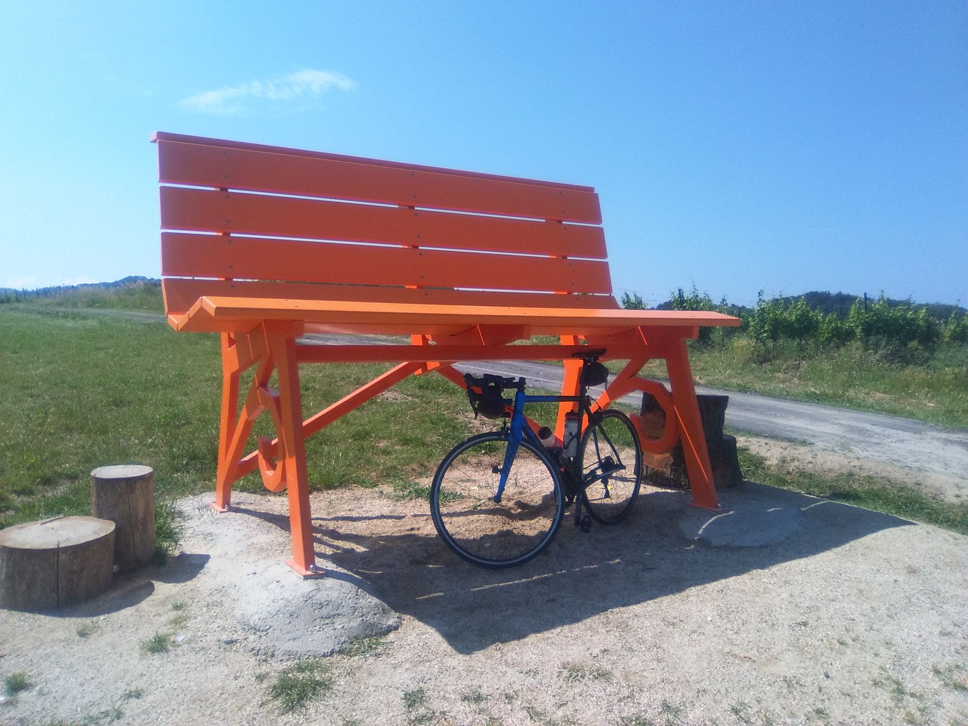 Big Bench 124 Retorbido Arancio