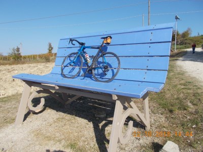 big bench 26 coazzolo blu beige
