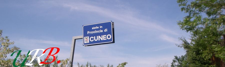 Cartello Provincia di Cuneo