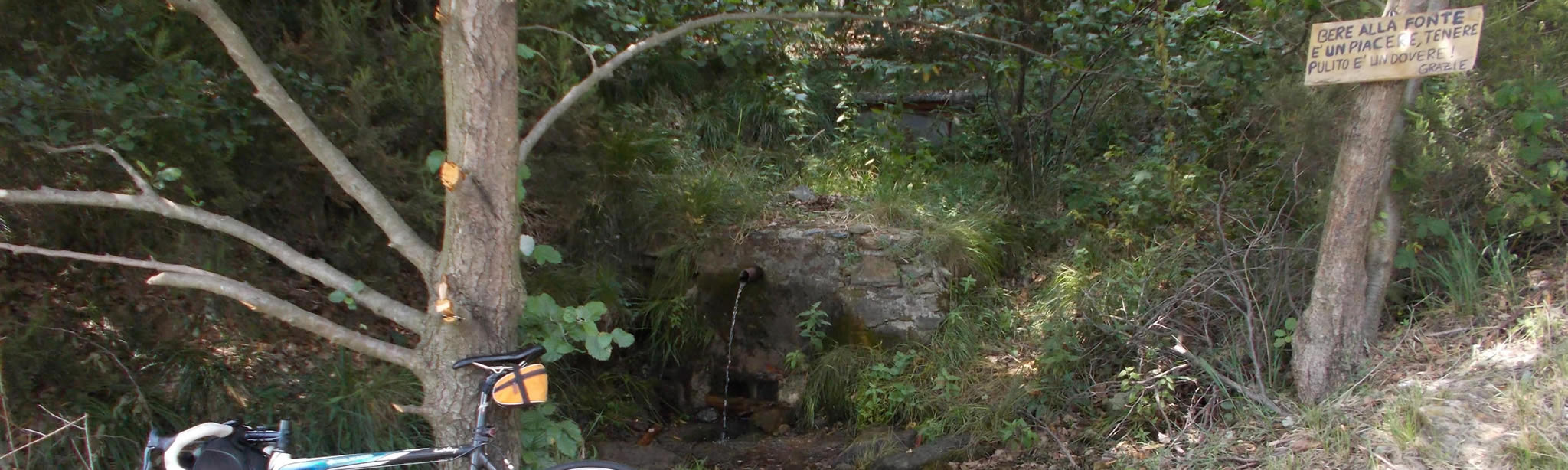 Fontana sulla strada per Capanne di Marcarolo